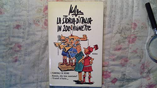 Book - The history of Italy in 200 cartoons (printed 1975)