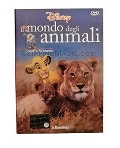 DVD - IL MONDO DEGLI ANIMALI (LEONI E SCIMMIE) DISNEY