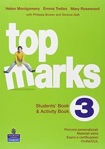 Libro - Top marks. Student's book-Activity book. Per la Scuo - Montgomery, Helen
