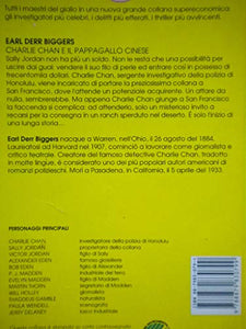 Libro - Charlie Chan e il pappagallo cinese - Biggers, Earl D.