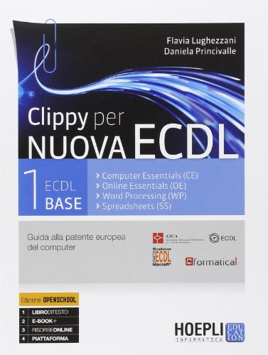 Libro - Clippy per nuova ECDL. Guida alla patente europea de - Lughezzani, Flavia