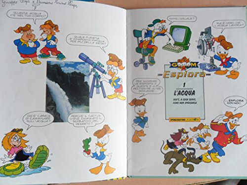 Libro - DISNEY GM ESPLORA tutto il mondo delle scienze vol.1 L'ACQUA