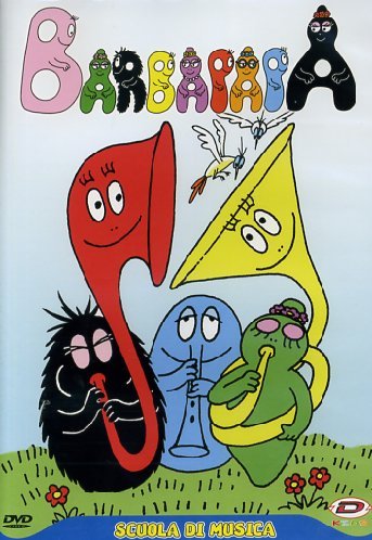 DVD - barbapapa' 07 - scuola di musica - animazione