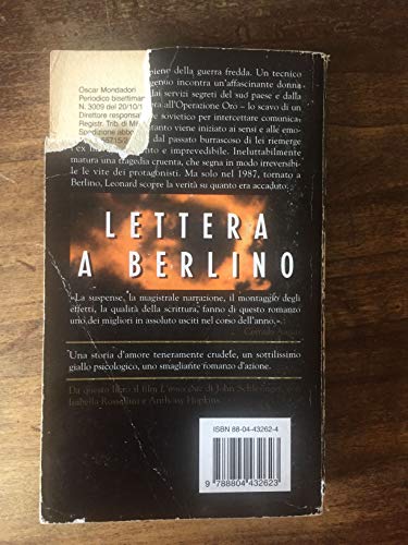 Libro - Lettera a Berlino - McEwan, Ian