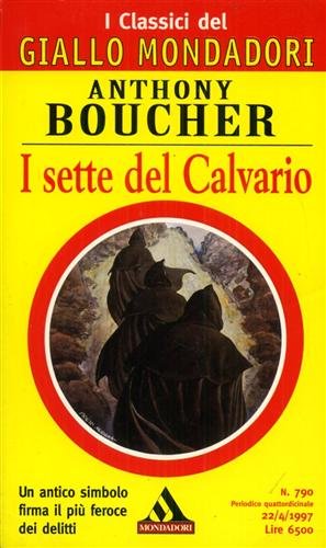 Book - The Seven of Calvary - Boucher Anthony