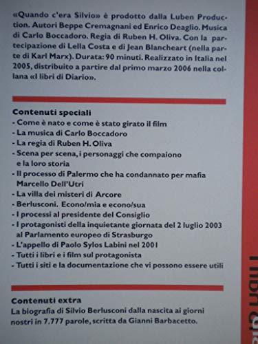 Book - Berlusconeide 5 Years Later. The Movie Special Contents - Diary