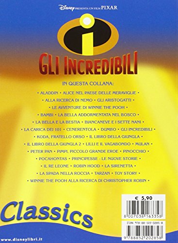 Book - The Incredibles - Walt Disney