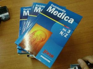 Libro - ENCICLOPEDIA MEDICA IN TRE VOLUMI RILEGATI - AAVV