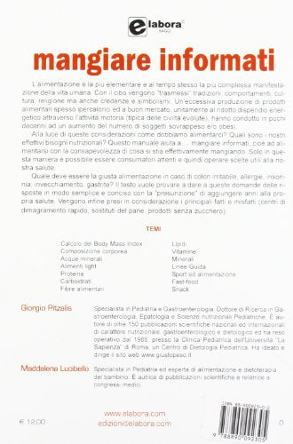 Libro - Mangiare informati - Pitzalis, Giorgio