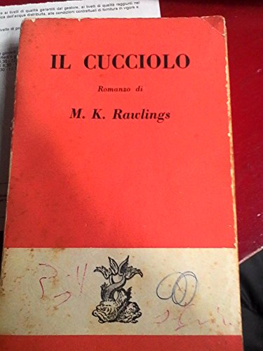 Book - The Puppy 1956 - M,k Rawlings