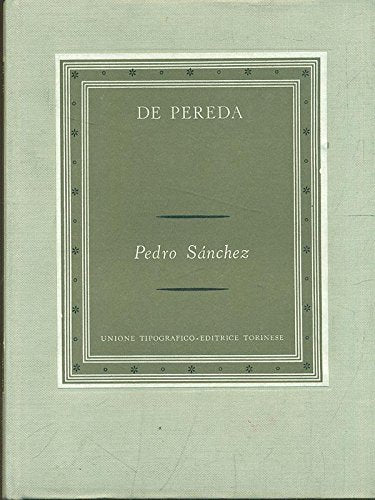 Libro - Pedro Sanchez - De Pereda