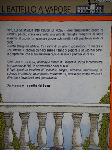 Libro - Pipì o lo scimmiottino color di rosa - Collodi, Carlo