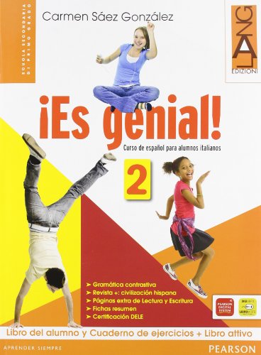 Book - ¡Es genial. For middle school! With DVDs. Con espans - Saez Gonzalez, Carmen