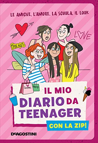 Libro - Il mio diario da teenager con la zip!