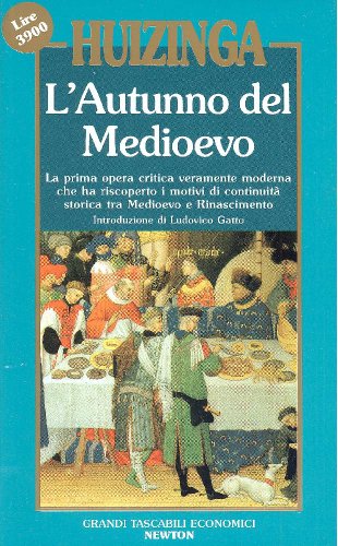 Libro - L'autunno del Medioevo - Johan Huizinga