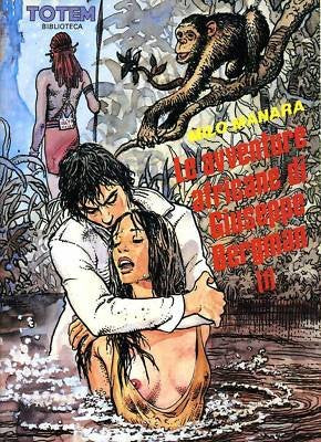 Book - MANARA AFRICAN ADVENTURES BY GIUSEPPE BERGMAN [DE391]