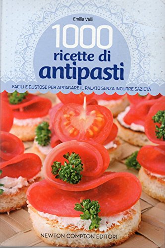 Libro - 1000 ricette di antipasti