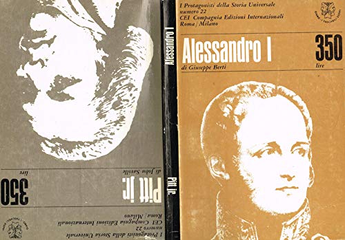 Book - Pitt jr. Alexander I. - John Saville, Giuseppe Berti