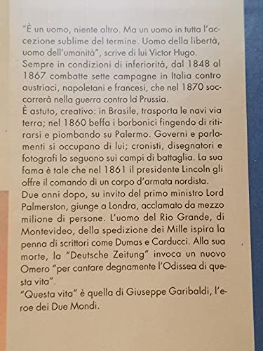 Libro - Giuseppe Garibaldi - Scirocco, Alfonso