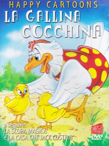 DVD - Happy cartoons - La gallina Cocchina - Cartoni Animati
