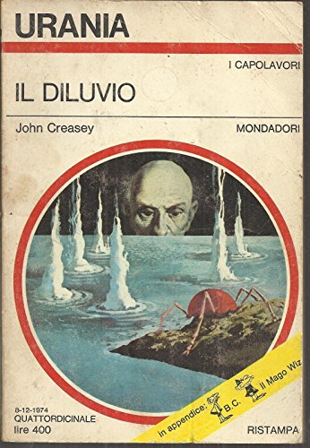 Book - Urania N. 659 The Flood By John Creasey, Ed. Mondadori 1974