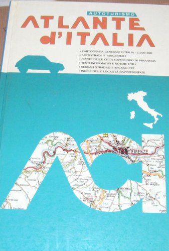 Book - ATLAS OF ITALY - GENERAL CATOGRAPHY 1:300.0000 - AAVV