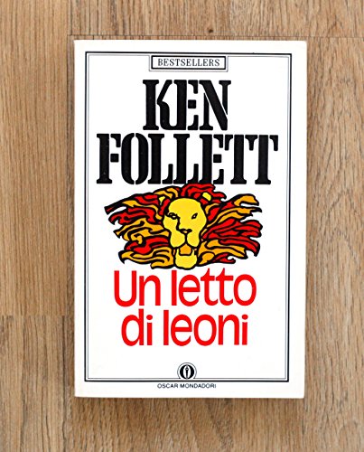 Book - L 4.360 BOOK A BED OF LIONS I KEN FOLLETT 1989