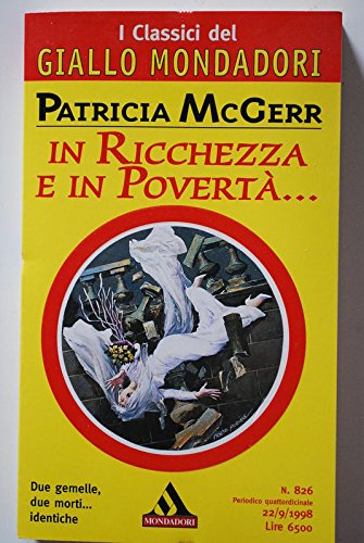 Libro - In ricchezza e in povertà - Patricia McGerr