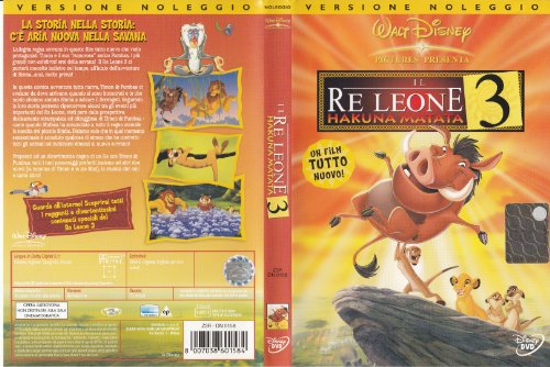 DVD - The Lion King 3 Hakuna Matata