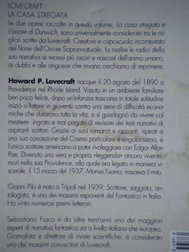 Libro - La casa stregata - Lovecraft, Howard P.