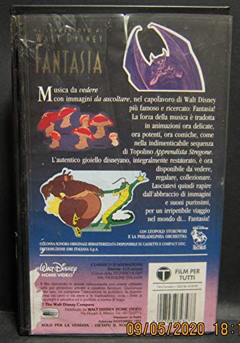 Fantasy (1940) VHS