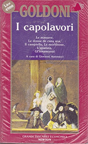 Book - GOLDONI'S MASTERPIECES: The massere; The Women of Cas - Carlo Goldoni