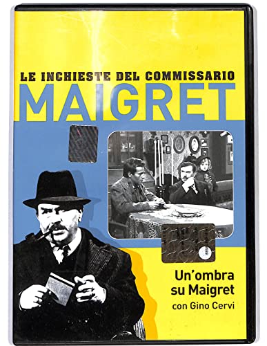 EBOND Commissario Maigret Un'Ombra Su Maigret EDITORIALE DVD - di Mario Landi Riduzione e adattamento di Diego Fabbri e Romildo Craveri