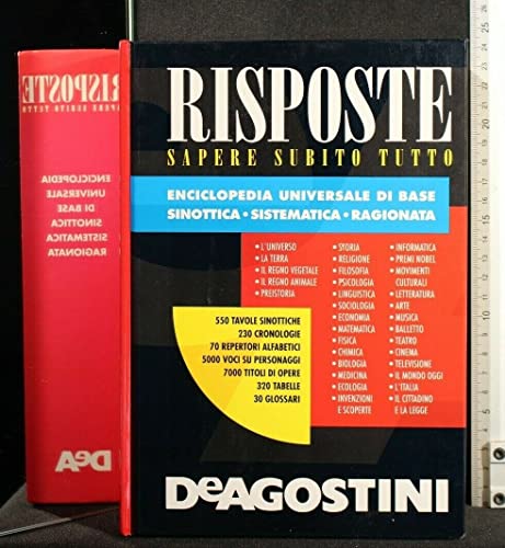 Libro - Risposte sapere subito tutto - aa.vv.