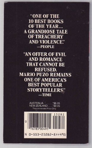 Book - The Sicilian - Puzo, Mario