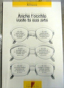 Libro - Anche l'occhio vuole la sua arte - Allison