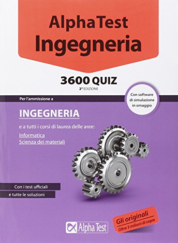 Book - Alpha Test. Engineering 3600 quiz. With simulation software