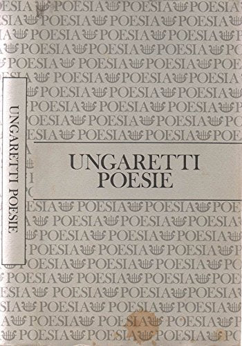 Libro - Poesie. - Giuseppe Ungaretti