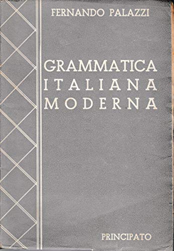 Book - Modern Italian Grammar - F. Palazzi