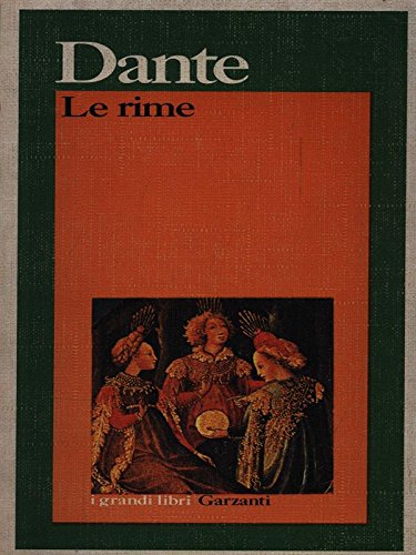 Libro - Le rime - Dante Alighieri