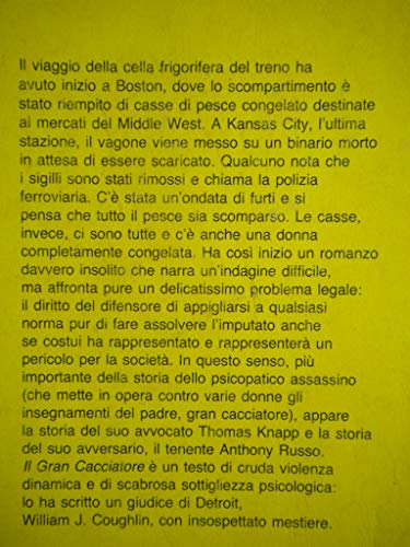 Libro - Il gran cacciatore. - COUGHLIN WILLIAM