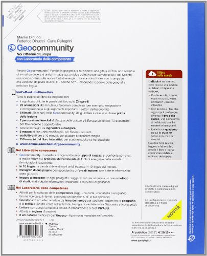 Book - Geocommunity. With Lab. skills. Multimedia. For - Dinucci, Manlio