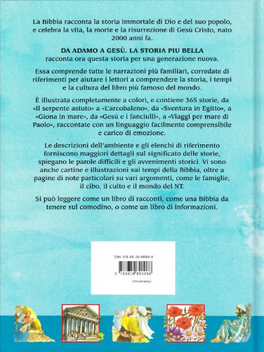 Libro - Da Adamo a Gesù. La storia più bella. La Bibbia racc - Jeffs, Stephanie