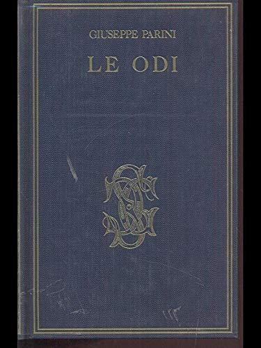 Libro - Le odi - Parini