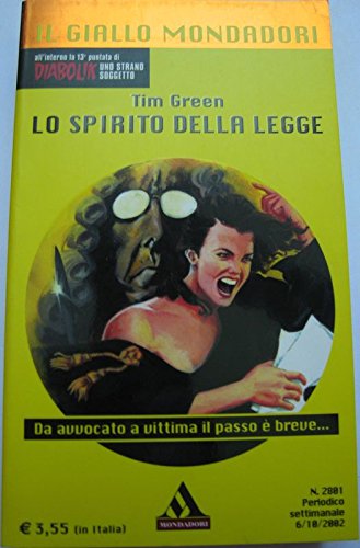 Libro - Lo spirito della legge - Tim Green