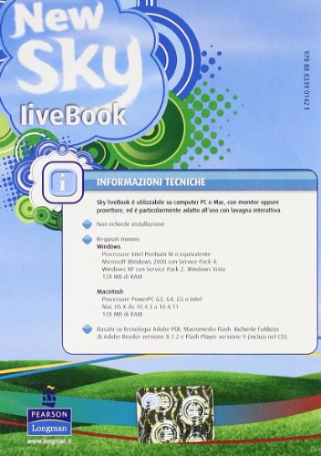 Libro - New sky. Student book-Activity book-Sky reader-Liveb - Abbs, Brian