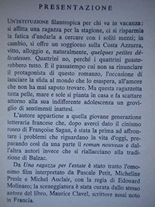 Libro - Una ragazza per l'estate - Maurice Clavel Longanesi - aa.vv