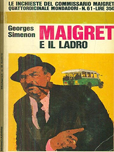Libro - Maigret e il ladro - G.SIMENON