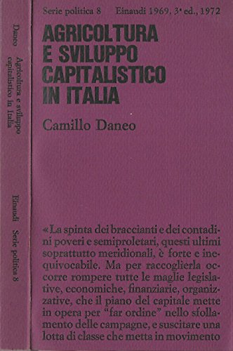 Libro - Agricoltura e sviluppo capitalistico in Italia.