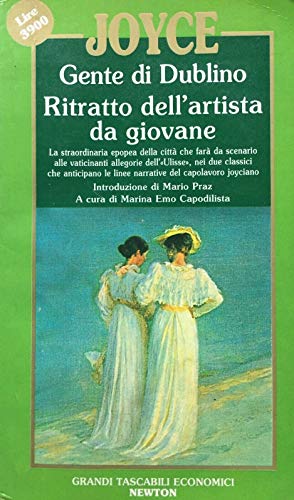 Libro - Gente di Dublino - Ritratto dell'artista da giovane. - Joyce